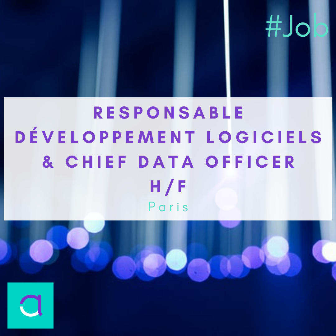 Responsable développement logiciels & chief data officer