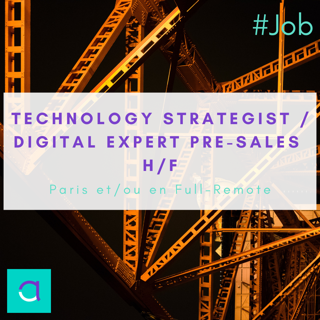 Technology Strategist / Digital Expert Pre-Sales 
