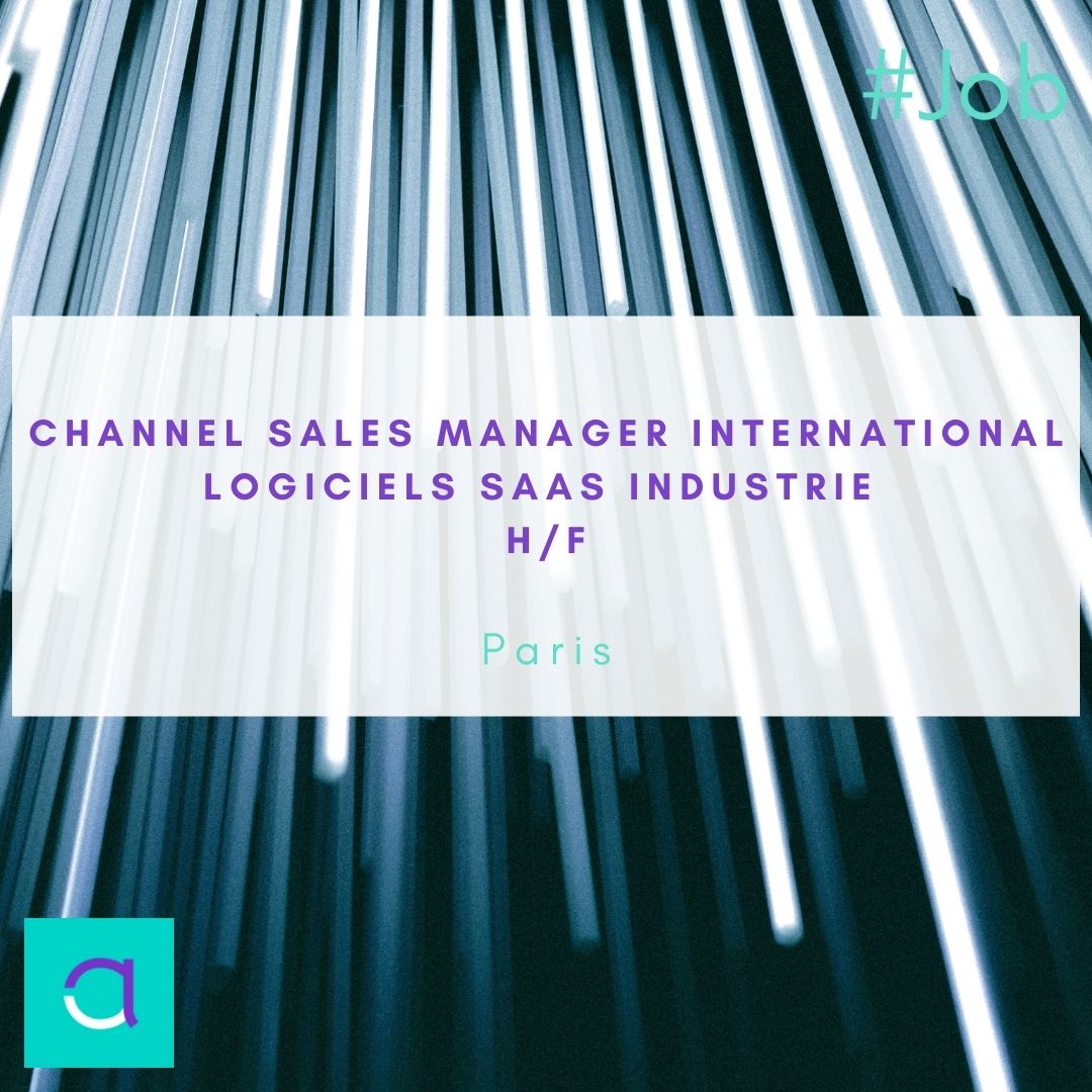 Offre d'emploi - Channel Sales Manager International