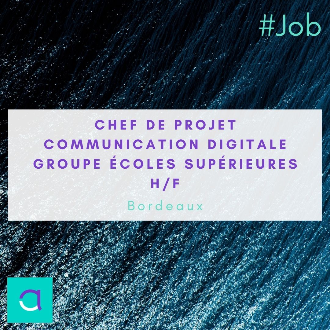 Emploi Chef de Projet Communication Digitale
